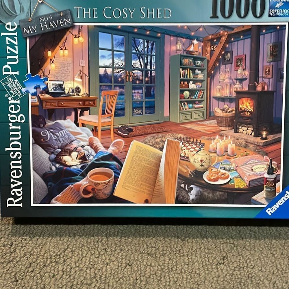 Ravensburger 1000 piece puzzle No 6 My Haven The Cosy Shed